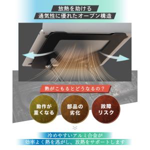 ノートパソコン スタンド 回転 アルミ タブレ...の詳細画像3
