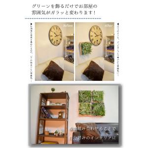 フェイクグリーン おしゃれ 観葉植物 壁掛け ...の詳細画像4