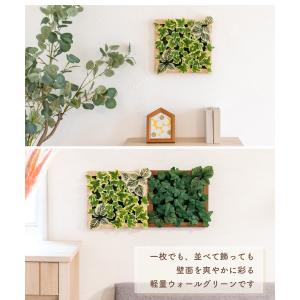 フェイクグリーン 壁掛け 観葉植物 おしゃれ ...の詳細画像4