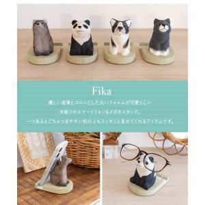 スマホスタンド メガネスタンド 卓上 木製 天...の詳細画像2