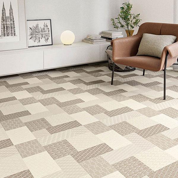 【送料無料】シンコール ポンリューム クッションフロアラグ テープカット加工 E1118 182x3...