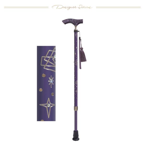 ウォーキング・ステッキ・杖 シニアサポート 歩く力を応援 Rose Yumi Rose ステッキ 伸...