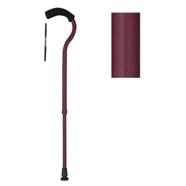 ウォーキング・ステッキ・杖 シニアサポート 歩く力を応援 フラミンゴN 伸縮 WB3886 バーガン...