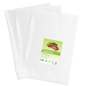 Gokilife 真空パック袋 20×30cm×100枚入り 真空パック機専用袋