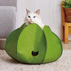 ペティオ (Petio) 猫用ベッド Cunaフェルトベッド SSX グリーンの商品画像