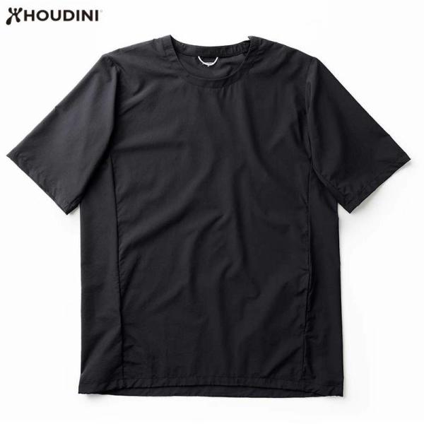 フーディニ HOUDINI Weather Tee メンズ カバー クルー True Black