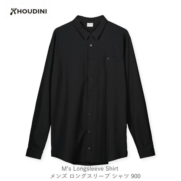 フーディニ アウトドア HOUDINI Ms Longsleeve Shirt 900 True B...