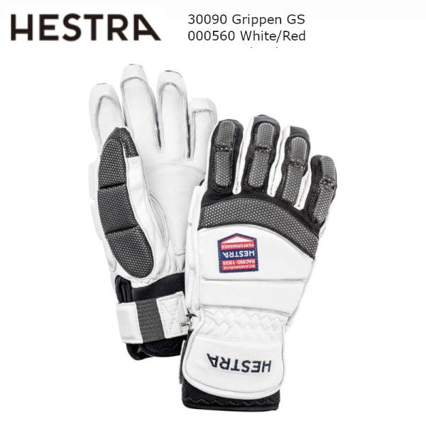 ヘストラ スキーグローブ HESTRA Grippen GS 000560 White Red グリ...