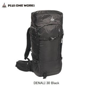 プラスワンワークス PLUS ONE WORKS DENALI 30 デナリ 30 バックパック BC バックカントリー Black スキー スノボの商品画像