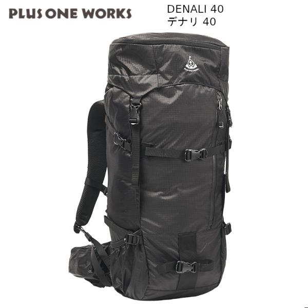 プラスワンワークス バックカントリー Plusoneworks Denali 40 Black 60...