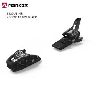 マーカー ビンディング 2023 MARKER XCOMP 12 GW Black エックスコンプ アルペン ゲレンデ｜ams-doing