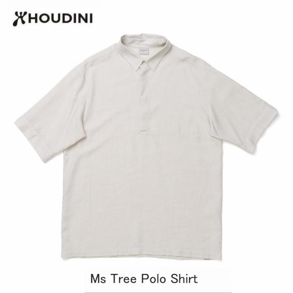 フーディニ HOUDINI Ms Tree Polo Shirt A09 Sandstorm Lig...