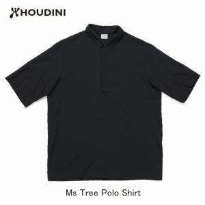 フーディニ HOUDINI Ms Tree Polo Shirt B30 True Black Light メンズ ツリー ポロ シャツの商品画像