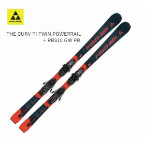 フィッシャー スキー板 2023 2024 FISCHER THE CURV TI TWIN POWERRAIL + RRS10 GW PR 金具付 ビンディング取付無料｜ams-doing