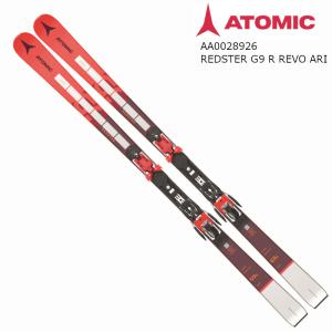 スキー 板 アトミック 2022 ATOMIC REDSTER G9 R REVO ARI + X16 VAR レッドスター マスターズ レーシング 基礎 大回り 21 22 ビンディングセット