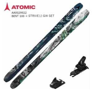 ATOMIC アトミック スキー板 2024 BENT 100 ベント フリーライド ATOMIC アトミック スキー板 2024 BENT 100 ベント フリーライド