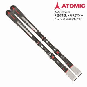 スキー 板 アトミック 2022 ATOMIC REDSTER X9i REVO + X12 GW Black/Silver レッドスター ビンディングセット 21 22