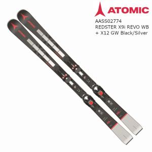 スキー 板 アトミック 2022 ATOMIC REDSTER X9i REVO WB + X12 GW Black/Silver レッドスター ビンディングセット 21 22｜ams-doing