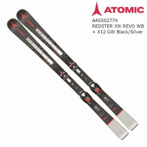 スキー 板 アトミック 2022 ATOMIC REDSTER X9i REVO WB + X12 GW Black/Silver レッドスター ビンディングセット 21 22