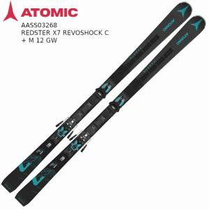 アトミック スキー板 2024 ATOMIC REDSTER X7 REVOSHOCK C + M 12 GW レッドスター レボショック デモ｜ams-doing