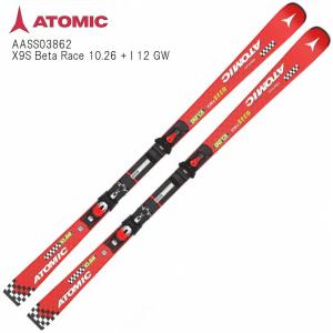 REDSTER アトミック スキー板 2025 ATOMIC X5 BLUE + M 10 GW レッド