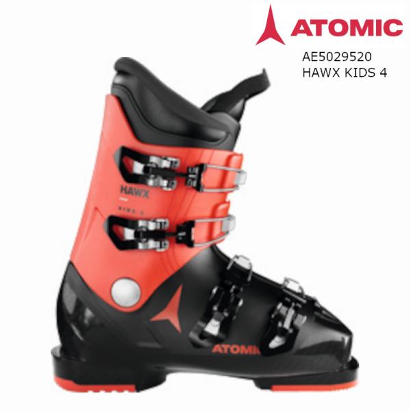 アトミック スキーブーツ 2024 ATOMIC HAWX KIDS 4 Black Red ホーク...