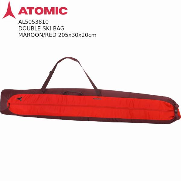 アトミック スキーケース 2025 ATOMIC DOUBLE SKI BAG Maroon Red...