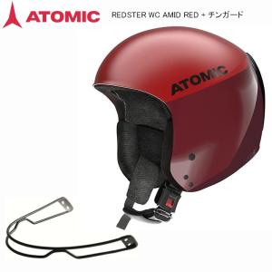 アトミック ヘルメット チンガード ATOMIC REDSTER WC AMID RED + CHI...