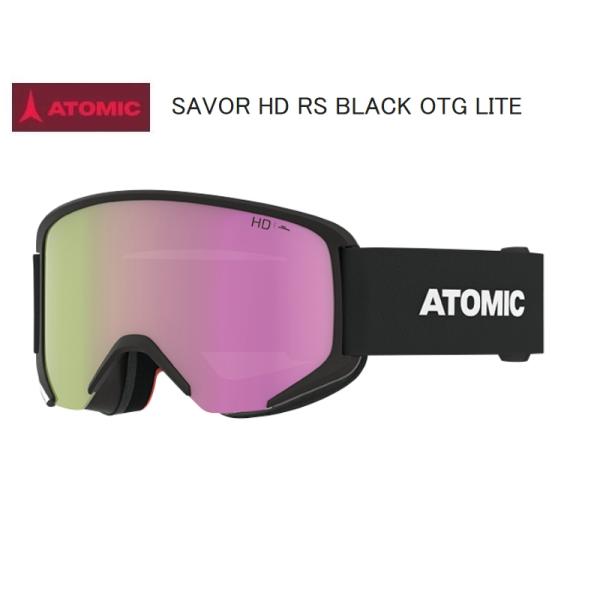 アトミック ゴーグル ATOMIC SAVOR HD RS BLACK OTG LITE 眼鏡対応 ...