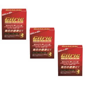 シトリックアミノ CITRIC AMINO エブリデイコンディション 6g×20包×3箱set 送料無料 熱中対策｜ams-doing