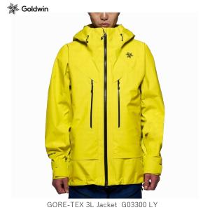 ゴールドウイン スキーウェア 2023 2024 GOLDWIN GORE-TEX 3L Jacket G03300 LY メンズ ジャケット ゴアテックス｜ams-doing
