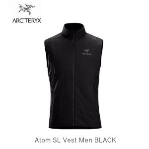 アークテリクス  ARCTERYX Atom SL Vest Mens Black L07525700 アトム SL ベスト メンズ 国内正規品｜ams-doing