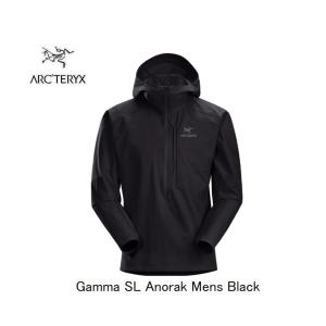 アークテリクス ARCTERYX Gamma SL Anorak Mens Black L07688000