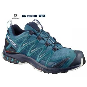 サロモン SALOMON 19FW XA PRO 3D GTX Gore-tex LYONS NavyBlaze トレラン