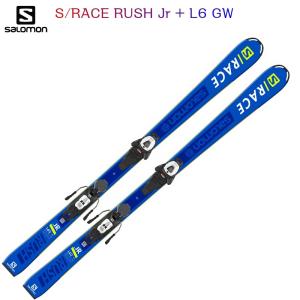 SALOMON スキー 板 サロモン 2021 2022 S/RACE Jr M + L6 GW ジュニア