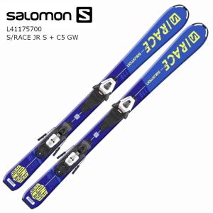 スキー 板 サロモン 2021 2022 SALOMON S/RACE JR S + C5 GW スキー ジュニア キッズ 初級の商品画像