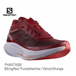 サロモン ランニング シューズ SALOMON PHANTASM BikingRed/PurpleHeather/VibrantOrange L41610300 ランニング シューズ メンズ｜ams-doing