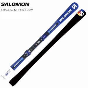 サロモン スキー板 2024 SALOMON S/RACE SL 12 + X12 TL GW レーシング スラローム ショート ビンディングセット｜ams-doing