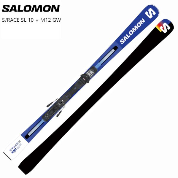 サロモン スキー板 2024 SALOMON S/RACE SL 10 + M12 GW F80 レ...