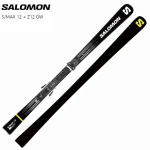 サロモン スキー板 2024 SALOMON S/MAX 12 + Z12 GW F80 カービング ターン ビンディングセット｜ams-doing