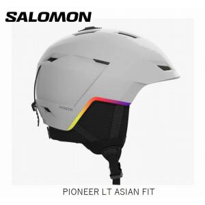 サロモン ヘルメット 2024 SALOMON PIONEER LT ASIAN FIT Grey 大人用
