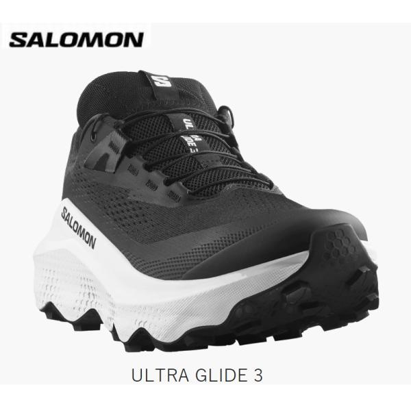 サロモン SALOMON ULTRA GLIDE 3 Black White Black L4774...