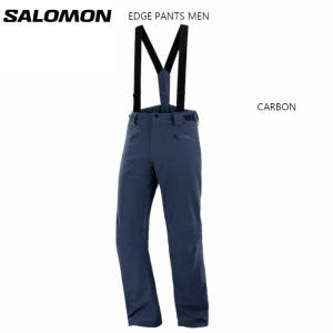 サロモン スキーウェア 2024 SALOMON EDGE PANT M CARBON エッジ メンズ パンツ｜ams-doing