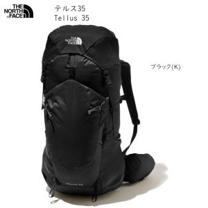 ザ ノースフェイス THE NORTH FACE Tellus 35 Black テルス バックパック ブラック 中型 トレッキング｜ams-doing