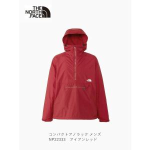 ザ・ノースフェイス THE NORTH FACE Compact Anorak Iron Red コンパクトアノラック メンズ ジャケット NP22333｜ams-doing