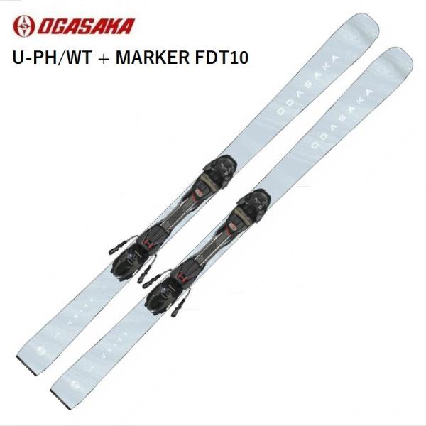 オガサカ スキー板 2026 OGASAKA ユニティ U-PH/WT + MARKER FDT10...