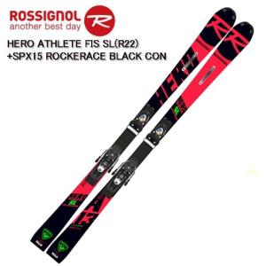 ロシニョール 2019 2020 ROSSIGNOL HERO ATHLETE FIS SL R22 +SPX15 ROCKERACE BLACK CON  スキー ビンディングセット スキー｜ams-doing