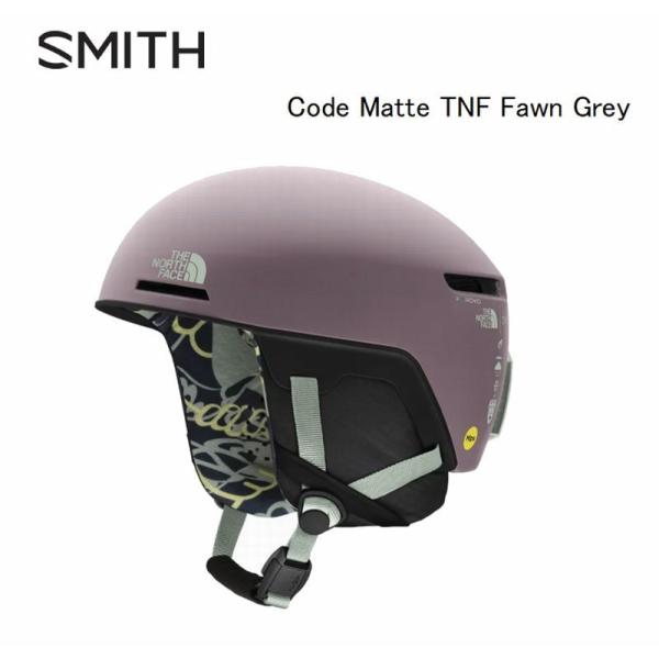 スミス 2024 SMITH CODE MATTE TNF FAWN GREY アジアンフィット ス...