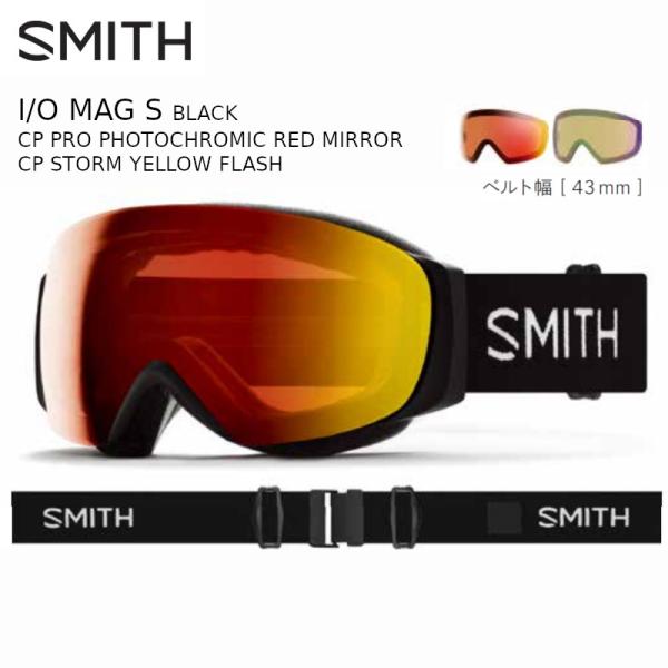 スミス ゴーグル 2025 SMITH I/O MAG S BLACK CP PRO PHOTOCH...