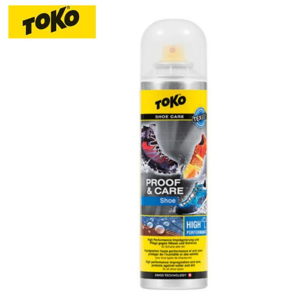 トコ TOKO SHOEPROOF &amp; CARE 撥水スプレー 靴用 シューズプルーフ&amp;ケア 250...